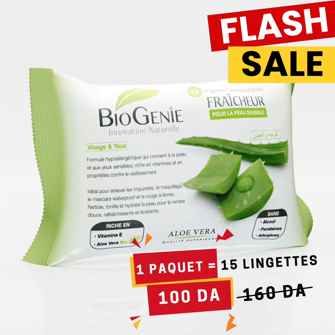 Lingettes Démaquillantes PROMOTION 15