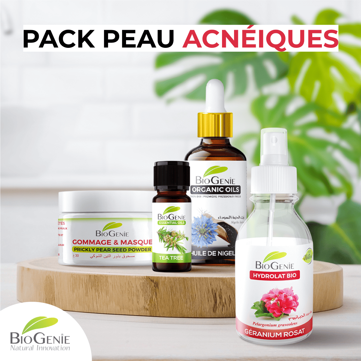 Box spéciale pour peaux acnéiques